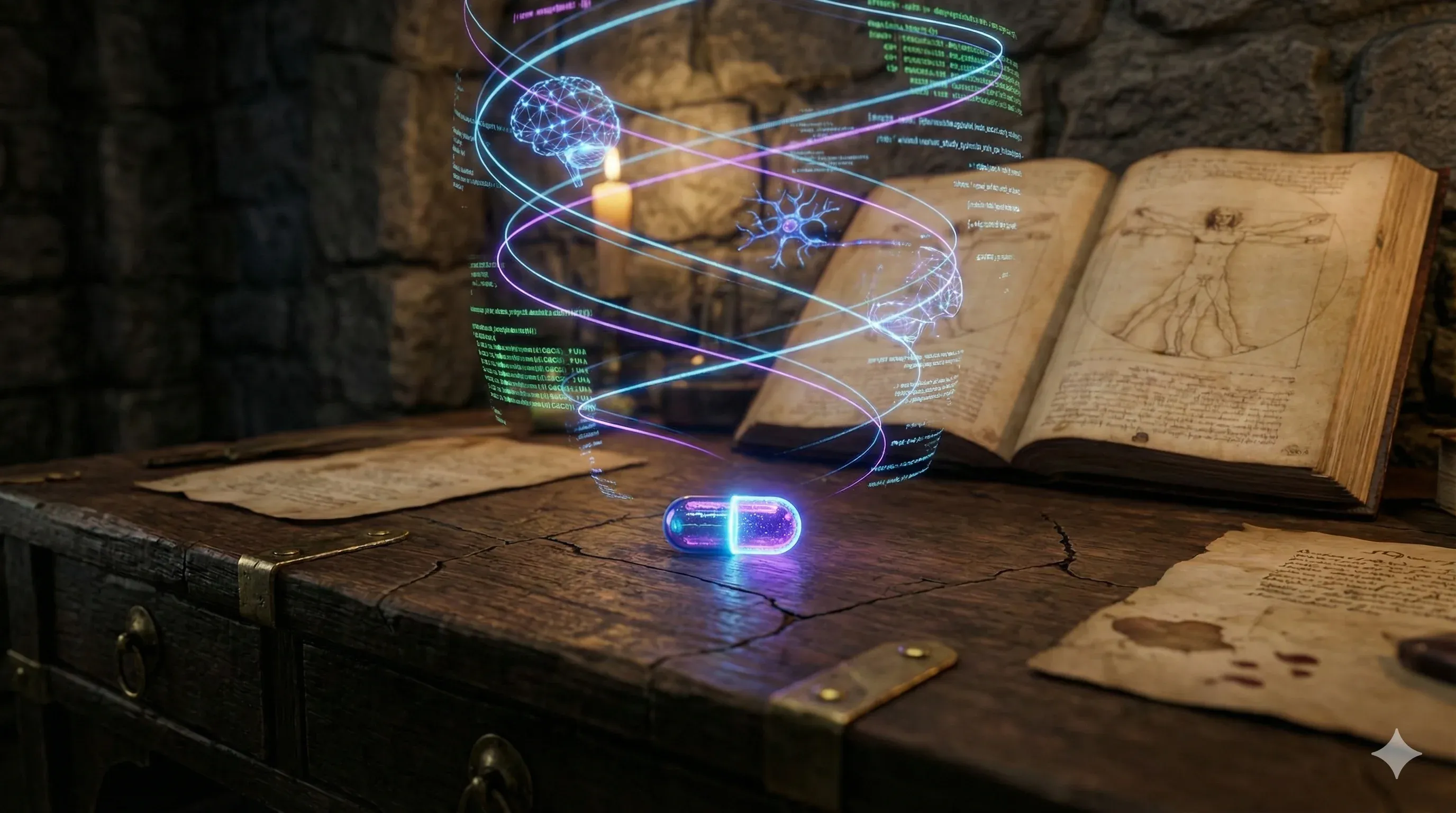 NZT-48 pill — a visual metaphor for Generative AI as a cognitive enhancer